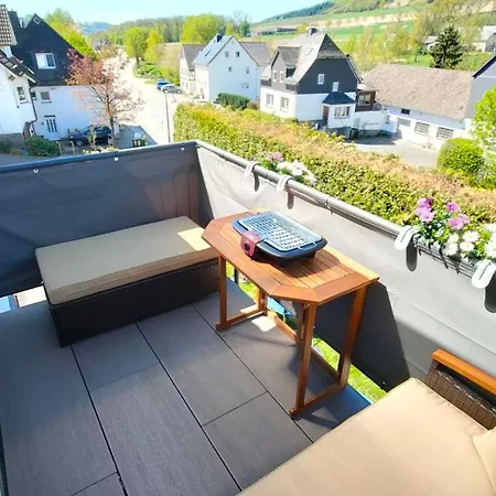 Modernes 3-zimmer Loft Mit Balkon Hennesee 5 Min Apartment Eslohe
